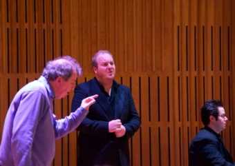 Former Opera North Head of Music, Jim Holmes, delivers a masterclass for students